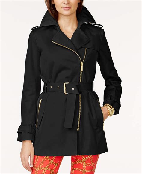 michael kors tranch coat|michael kors winter coat women.